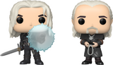 Geralt and Vesemir The Witcher 2019 Funko Pop TV Special Edition 2-Pack out of box