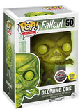 Glowing One #50 Fallout Funko Pop GameStop Exclusive glow-in-the-dark vinyl figure in box