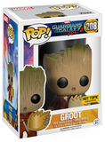 Groot #208 Guardians of the Galaxy 2 Funko Pop Hot Topic Exclusive in box