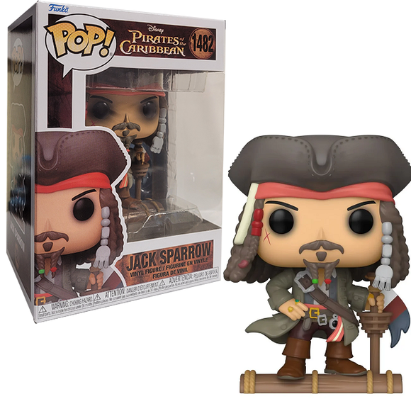 Jack Sparrow #1482 - Pirates Of The Caribbean Funko Pop! Movies