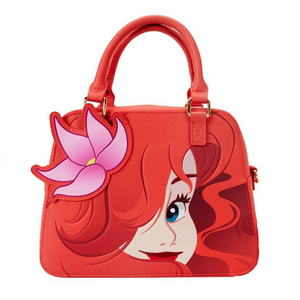 Loungefly The Little Mermaid 35th Anniversary Ariel Face Crossbody Bag