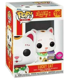 Lucky Cat (Flocked) #190 Funko Pop! Asia in display box