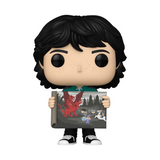 Mike #1539 Stranger Things Funko Pop with Will's Painting out of box glam shot