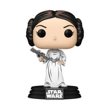 Princess Leia #682 Star Wars Retro Style Funko Pop out of box