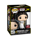 Princess Leia #682 Star Wars Retro Style Funko Pop in box