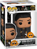 Ravonna Renslayer with Miss Minutes #899 Loki Funko Pop in box