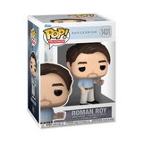 Roman Roy #1431 Funko Pop! TV Succession — figure in retail window display box.