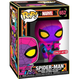 Spider-Man #652 Marvel Funko Pop! Blacklight in display box