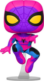 Spider-Man #652 - Marvel Funko Pop! [Re-Release Blacklight Target Exclusive] out of box glam shot