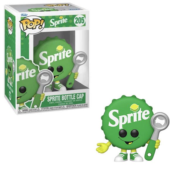 Sprite Bottle Cap #205 Funko Pop! Ad Icons in box and out of box