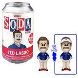 Ted Lasso Funko Soda figure in can and out of can