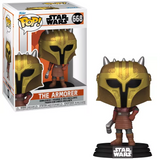 The Armorer #668 Star Wars The Mandalorian Funko Pop! in box and out of box