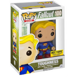 Vault Boy Toughness #100 Fallout Funko Pop Hot Topic Exclusive figure in box