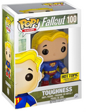 Vault Boy Toughness #100 Fallout Funko Pop Hot Topic Exclusive in box