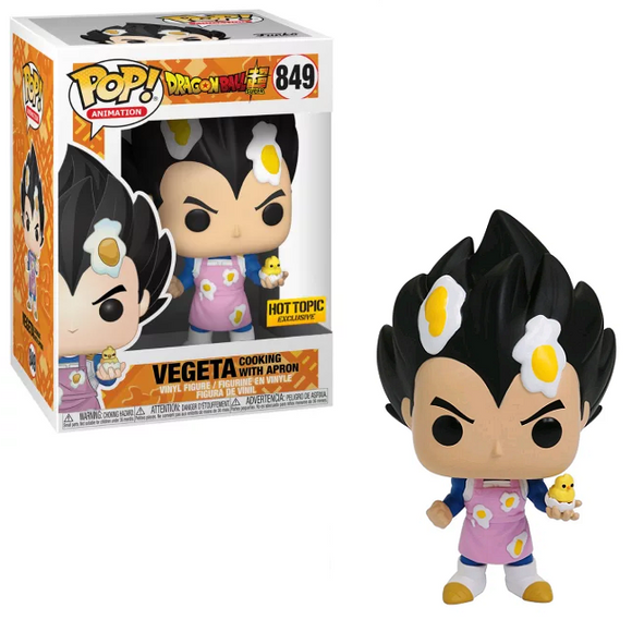 Vegeta Cooking With Apron #849 Funko Pop! in box and out of box