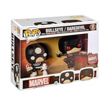 Bullseye and Daredevil Marvel Funko Pop! in display box