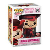Lord Licorice #60 Candy Land Funko Pop! figure displayed in original TargetCon 2021 window box