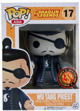 wu tang priest black and white #17 shaolin legends funko pop in box