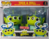 Tuck and Roll Alien Remix Funko Pop Target Exclusive 2-Pack in box