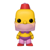 Belly Dancer Homer #1144 The Simpsons 2021 Summer Exclusive Funko Pop figure out of box wearing dancer outfit with fez and veil