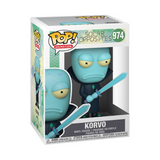 Korvo #974 Solar Opposites Funko Pop in display box