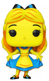 Alice Curtsying Funko Pop #1058 Black Light Exclusive out of box