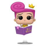 Wanda #1692 Funko Pop out of box holding Da Rules book from The Fairly OddParents