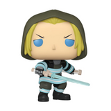 Arthur #978 Fire Force Funko Pop with plasma sword out of box