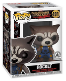 Rocket #491 Guardians of the Galaxy Mission Breakout Funko Pop Disney Exclusive in box