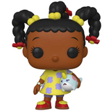 Susie Carmichael #1208 Rugrats Funko Pop figure holding toy out of box