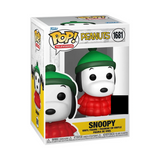 Snoopy in Coat #1681 Peanuts Funko Pop TV Red Coat Specialty Series no sticker inside display box