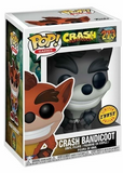 Crash Bandicoot #273 Chase Funko Pop! in box – black & white version