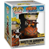 Naruto on Gamakichi #106 Naruto Funko Pop Rides Hot Topic Exclusive in box only