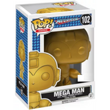 Mega Man Gold #102 Mega Man Funko Pop in box