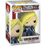 Olivier Mira Armstrong #1178 Fullmetal Alchemist Brotherhood Funko Pop in box