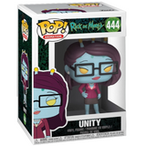 Unity #444 Rick and Morty Funko Pop! in display box