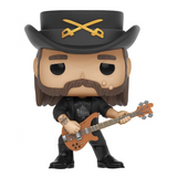 Lemmy Kilmister #49 Motorhead Funko Pop Rocks figure out of box holding bass guitar