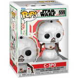 C-3PO #559 Star Wars Snowman Funko Pop figure in box
