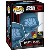 Darth Maul #740 Holographic GITD Funko Pop! in display box