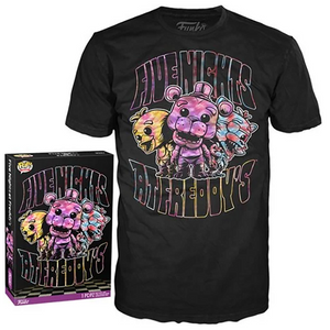 Five Nights at Freddys Boxed Funko Pop! Tee [Summer Tie Dye]