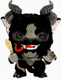 Krampus #14 - Krampus Funko Pop! Holidays [Flocked Black Version Hot Topic Exclusive]