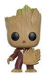 Groot #208 Guardians of the Galaxy 2 Funko Pop Hot Topic Exclusive out of box