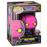 Red Hood #891 DC Gotham Knights Funko Pop! Black Light Special Edition shown in box