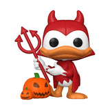 Devil Donald with Pumpkin #1446 Funko Pop out of box
