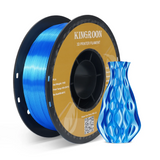 KINGROON PLA SILK filament spool with 3D printed example