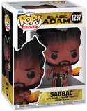 Sabbac #1237 Black Adam Funko Pop! Movies figure in collector display box