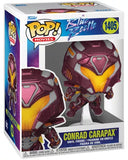 Conrad Carapax #1405 Blue Beetle Funko Pop! in display box