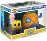 SpongeBob with Gary and Pineapple House #02 Deluxe Funko Pop figure in box