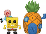 SpongeBob with Gary and Pineapple House #02 Deluxe Funko Pop vinyl figure out of box
