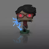 Sarada with Sharingan #1358 Boruto GITD EE Exclusive Funko Pop! out of box